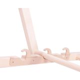 LESENI LEŽALNIK PLATINET, LAHEK IN MAXIMALNO ZLOŽLJIV MODRO-BEL