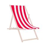 LESENI LEŽALNIK PLATINET, LAHEK IN MAXIMALNO ZLOŽLJIV RDEČO-BEL