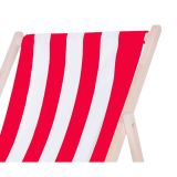 LESENI LEŽALNIK PLATINET, LAHEK IN MAXIMALNO ZLOŽLJIV RDEČO-BEL