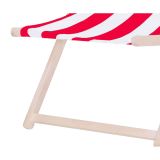 LESENI LEŽALNIK PLATINET, LAHEK IN MAXIMALNO ZLOŽLJIV RDEČO-BEL