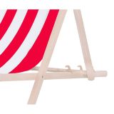 LESENI LEŽALNIK PLATINET, LAHEK IN MAXIMALNO ZLOŽLJIV RDEČO-BEL