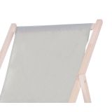 LESENI LEŽALNIK PLATINET, LAHEK IN MAXIMALNO ZLOŽLJIV SIVO-BEŽ