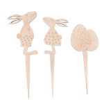 LESENI USTVARJAL. DODATKI RAYHER LESENI MOTIVI VELIKA NOČ NATUR, 3-DELNI