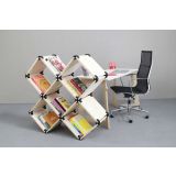 KONEKTOR X ZA POVEZAVO 4 LESNIH PLOŠČ PLAYWOOD BELI