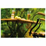 LESENI STOL RONDO MAJA Z ROKONASLONI, ROBINIJA