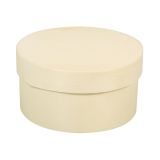 LESENI USTVARJAL. DODATKI RAYHER LESENA ŠKATLA, OKROGLA 12 CM, V.5 CM