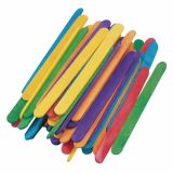 LESENI USTVARJAL. DODATKI RAYHER LESENE PALČKE, MINI, 300X 5.5 CM, MEŠANE