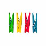 LESENI USTVARJAL. DODATKI RAYHER ŠČIPALKE, 4.5 CM, MEŠANE 24 KOSOV