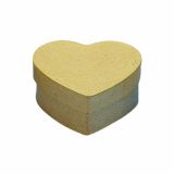 LESENI USTVARJAL. DODATKI RAYHER ŠKATLA IZ PAP. MASE SRCE 10X10X4.5 CM