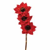 LESENO CVETJE SESTAVLJENO CVETJE RDEČE