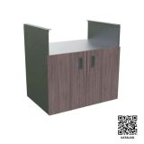 LETNA KUHINJA BELLANO VENICE AMERIŠKI OREH PULT GRANIT