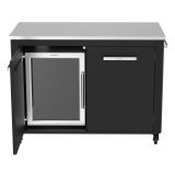 LETNA KUHINJA COZZE OMARA Z INOX POLICO + HLADILNIK 90526+90540