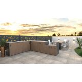 LETNA KUHINJA MS VISCOM ELEMENT POMIVALNO KORITO AMERIŠKI OREH 1800X634 MM