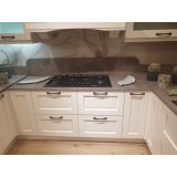 KUHINJSKI PULT MS VISCOM RJAVA 130 X 305 CM DEBELINA12MM