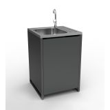 LETNA KUHINJA NATERIAL NATERIAL EUROPA 60X60 ALU, KORITO IN PIPA