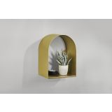 LESENA POLICA LIDO ZLATA 250X200X120 MM