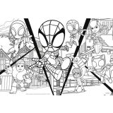 LISCIANI SPIDEY SESTAVLJANKA 24 KOM, OBOJESTRANSKA 99672