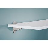 LESENA POLICA LITE BELA 600X200X19 MM