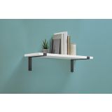 LESENA POLICA LITE BELA 600X200X19 MM