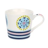 LONČEK 380 ML LEAVES RAZLIČNI BARVNI DEKORJI