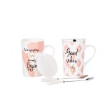 LONČEK ALPEKS 450 ML NBC S POKROVOM IN ŽLIČKO 2/1