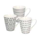 SKODELICA / LONČEK TOGNANA 330 ML METROPOLIS GRAPHIC