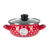 LONEC / KOZICA ALPEKS KOZICA N SP 16CM/1.3L RDEČA KUHAM Z LJUBEZNIJO