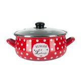 LONEC / KOZICA ALPEKS KOZICA N SP 22CM/3.6L RDEČA KUHAM Z LJUBEZNIJO