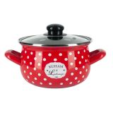 LONEC / KOZICA ALPEKS KOZICA V SP 16CM/2.0L RDEČA KUHAM Z LJUBEZNIJO