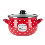 LONEC / KOZICA ALPEKS KOZICA V SP 20CM/3.7L RDEČA KUHAM Z LJUBEZNIJO