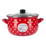 LONEC / KOZICA ALPEKS KOZICA V SP 22CM/4.7L RDEČA KUHAM Z LJUBEZNIJO