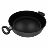 LONEC / KOZICA AMT 32 CM NIZKA Z DVEMA ROČAJEMA VIŠINA 8 CM