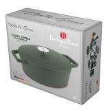 LONEC / KOZICA BERLINGER HAUS KOZICA S POKROVOM 24 CM LITOŽELEZNA MAT ZELENA