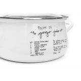 LONEC / KOZICA CUCKOO CUPS EMAJLIRAN LONEC 24 CM 6.5 LIT GOVEJA JUHA