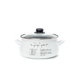 LONEC / KOZICA CUCKOO CUPS EMAJLIRAN LONEC 24 CM 6.5 LIT GOVEJA JUHA