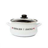 LONEC / KOZICA CUCKOO CUPS EMAJLIRAN LONEC 24 CM 6.5 LIT PRIPR. Z LJUBEZ.