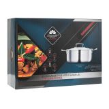 LONEC / KOZICA ENAMELIE 20 CM MATRIX KOZICA S STEKLENIM POKROVOM