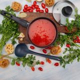 LONEC / KOZICA GALICIJA 16 CM 1.2 L ROYAL S STEKLENIM POKROVOM