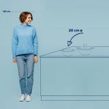 LONEC / KOZICA KELA 2.2 LIT STELLA NOVA S POKROVKO ČRNA