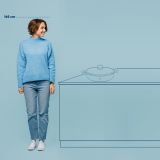 LONEC / KOZICA KELA 5 LIT STELLA NOVA S POKROVKO ČRNA