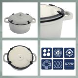 LONEC / KOZICA KELA 6 LIT CALIDO OVALNI ALUGUS SVETLO SIVA