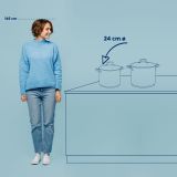 LONEC / KOZICA KELA 8 LIT FLAVORIA S POKROVKO 18/10