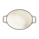 LONEC / KOZICA LIVOO DUTCH OVEN LITOŽELEZNI 4.5L SIV 24 CM