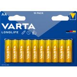 ALKALNI BATERIJSKI VLOŽEK VARTA LR06 AA 10/1 LONGLIFE