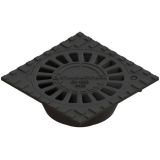 LTŽ TALNI SIFON 2PR-PRO DIMENZIJE 250X250MM S PROTIZDRSNO DESIGN REŠETKO, IZTOK DN110,OBREM.RAZ.M125