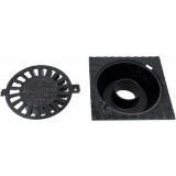 LTŽ TALNI SIFON 2PR-PRO DIMENZIJE 250X250MM S PROTIZDRSNO DESIGN REŠETKO, IZTOK DN110,OBREM.RAZ.M125