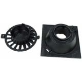 LTŽ TALNI SIFON 2PR-PRO DIMENZIJE 250X250MM S PROTIZDRSNO DESIGN REŠETKO, IZTOK DN110,OBREM.RAZ.M125