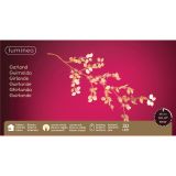 LUČKE LED GIRLANDA CEKINČKI ZLATA 100CM 30L