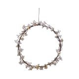 LUČKE LED VENEC FI 28 CM 3XAA Z ROŽICAMI 15L