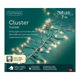 LUČKE LUMINEO LED 700 CM 8 FUNKCIJ TOPLO BELE ZUNANJE